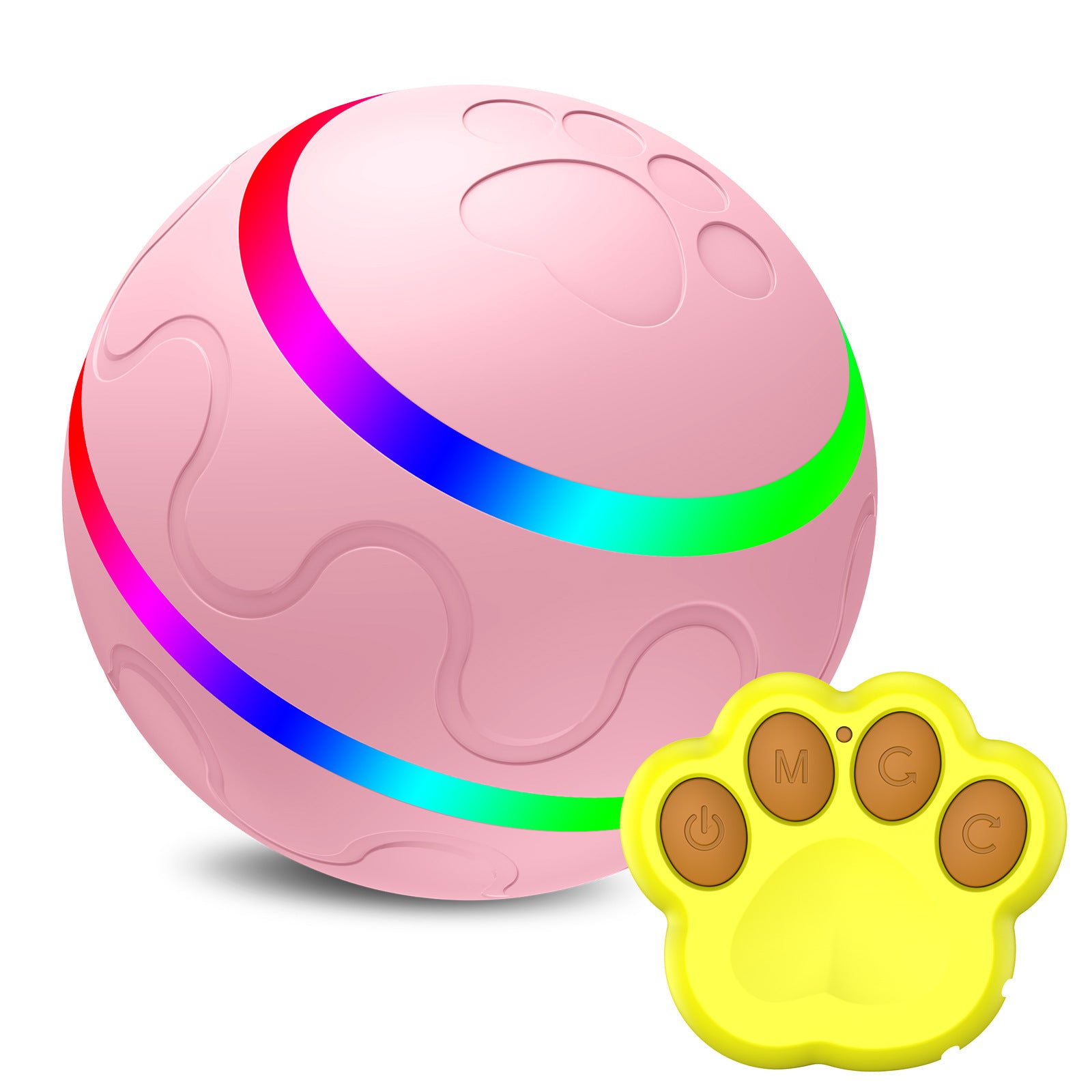 USB Self-Rotating Cat Ball – Intelligent Toy