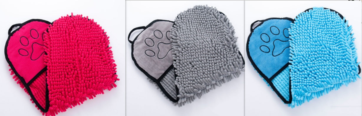 Super Absorbent Pet Towel – Quick-Dry Microfiber for Dogs & Cats