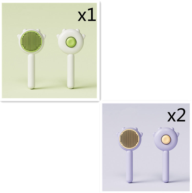 Pet Grooming Brush – Cat & Dog Hair Removal Comb