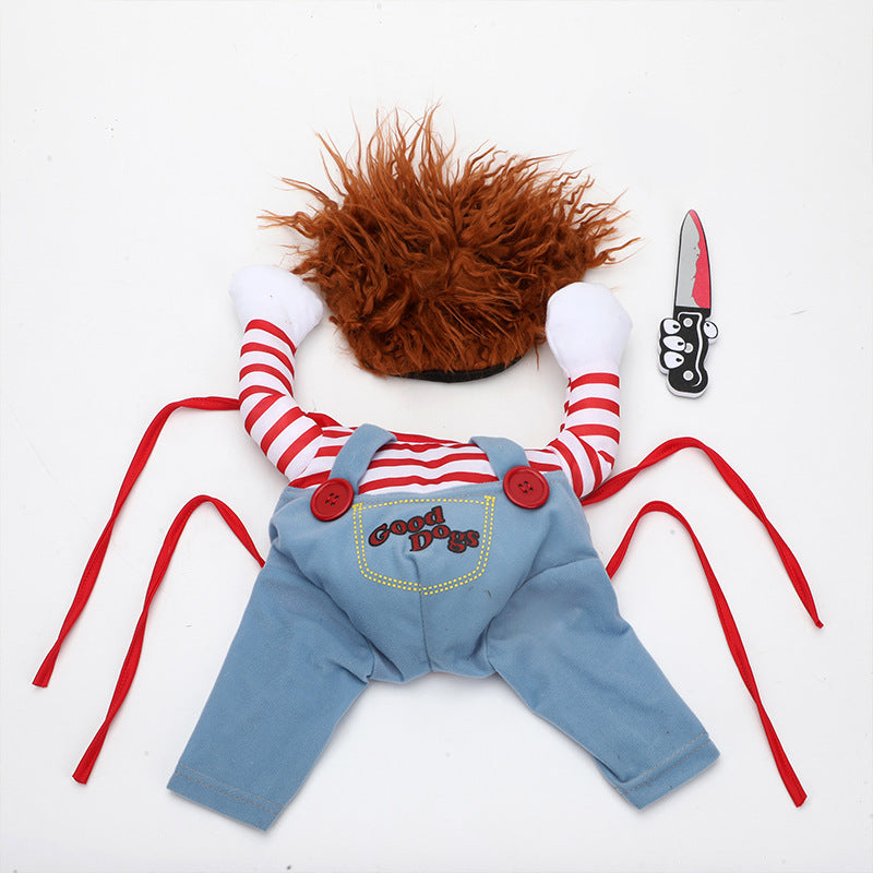 Halloween Dog Costume – Funny & Adjustable Pet Outfit