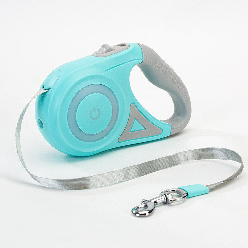 Retractable Dog Leash & Collar – Automatic Traction Rope