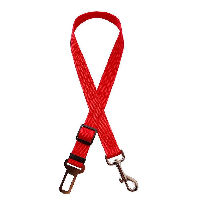 Adjustable Pet Car Seat Belt – Dog & Cat Safety Harness