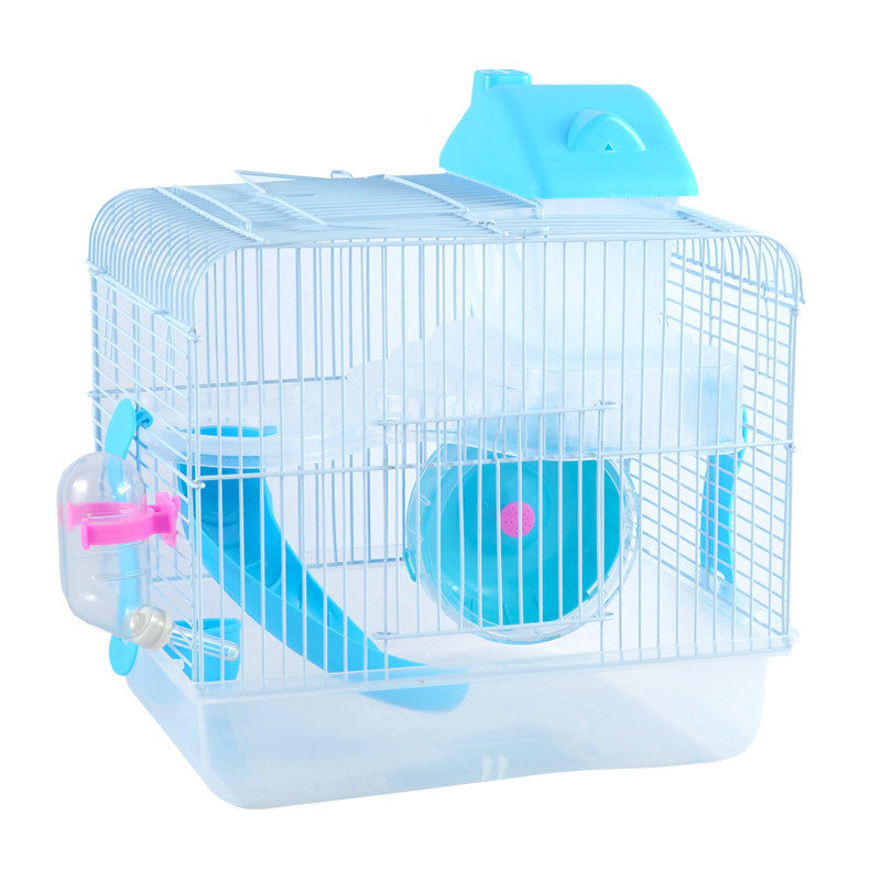Deluxe 2-Story Hamster Cage with Accessories