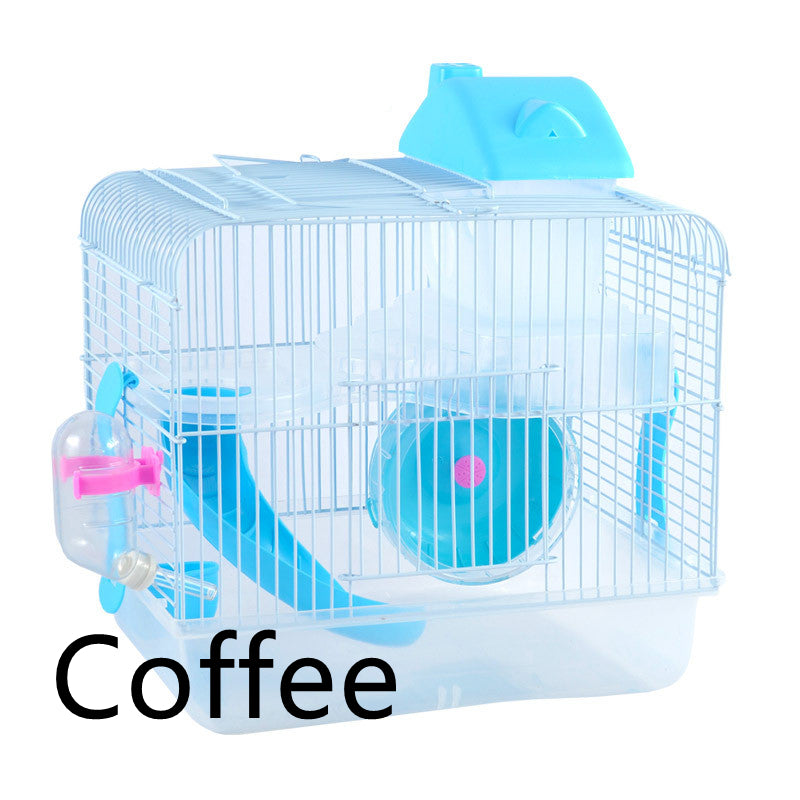 Deluxe 2-Story Hamster Cage with Accessories
