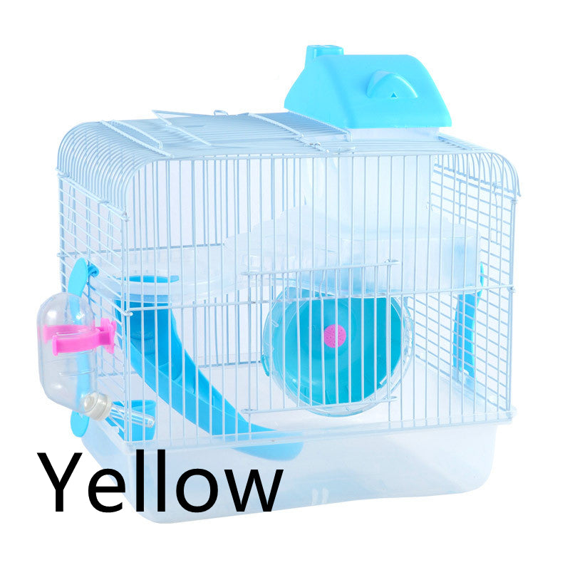 Deluxe 2-Story Hamster Cage with Accessories