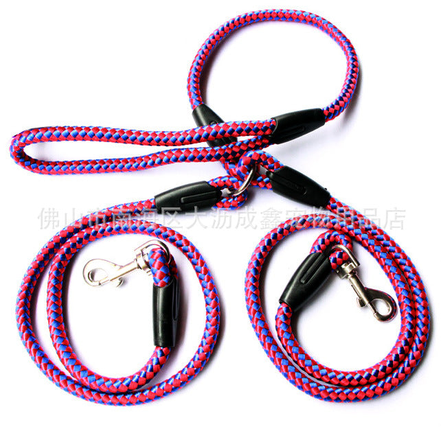 Double-Ended Dog Leash – Hands-Free One Plus Two