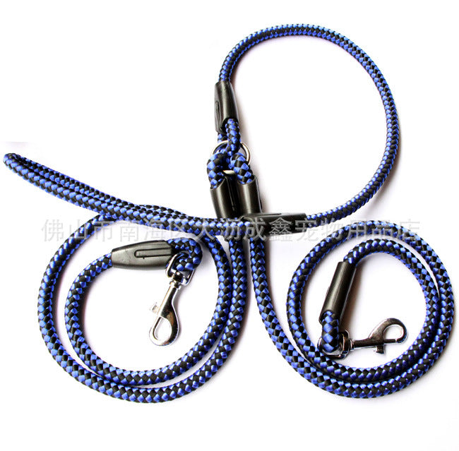 Double-Ended Dog Leash – Hands-Free One Plus Two