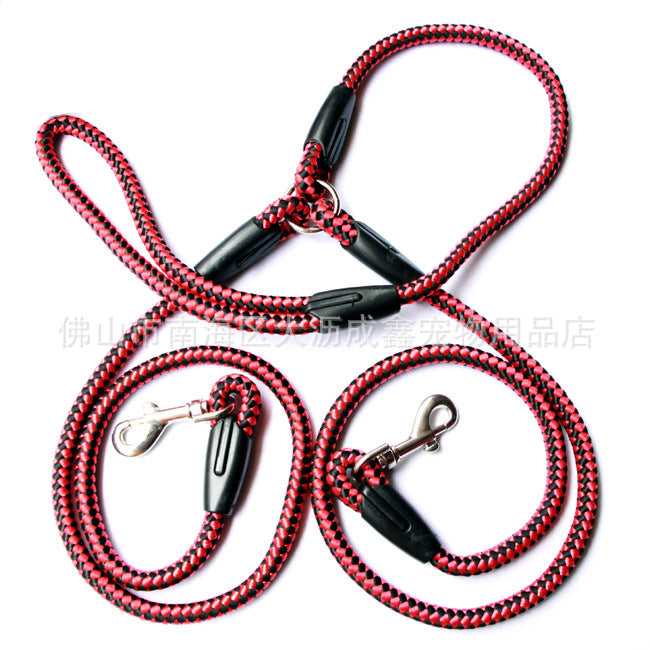 Double-Ended Dog Leash – Hands-Free One Plus Two