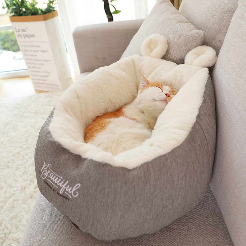 Warming Dog Bed – Soft Sleeping Bag for Puppies