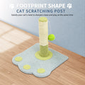 Cute Paw Cat Scratching Post – Dual Function Claw Grinder & Play Toy