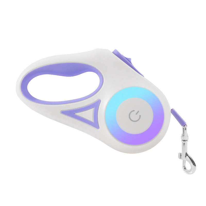 Retractable Dog Leash & Collar – Automatic Traction Rope