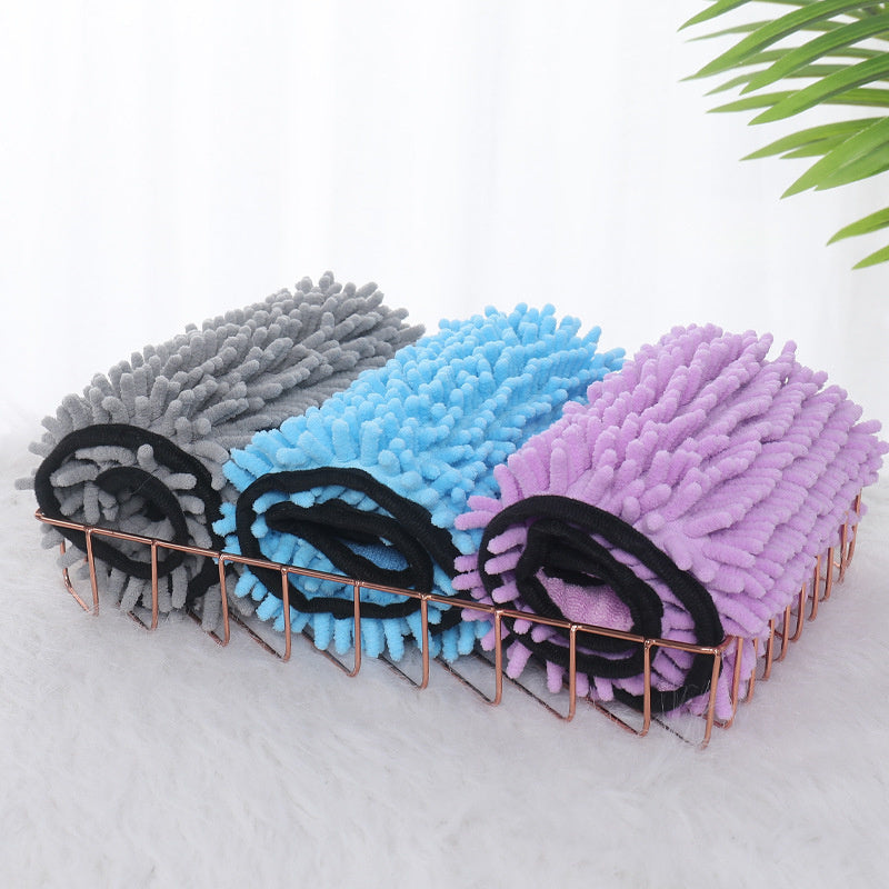 Super Absorbent Pet Towel – Quick-Dry Microfiber for Dogs & Cats