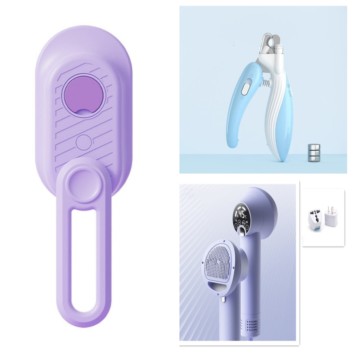 LED Electric Pet Nail Grinder – Dog & Cat Clippers