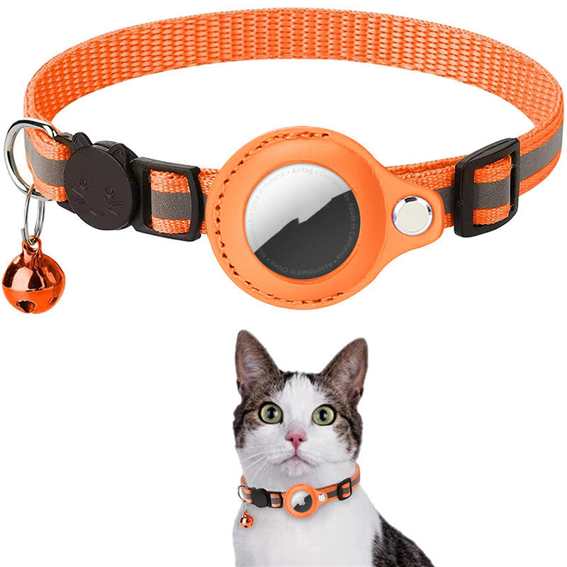 Reflective Airtag Collar – Waterproof Holder for Cats & Dogs