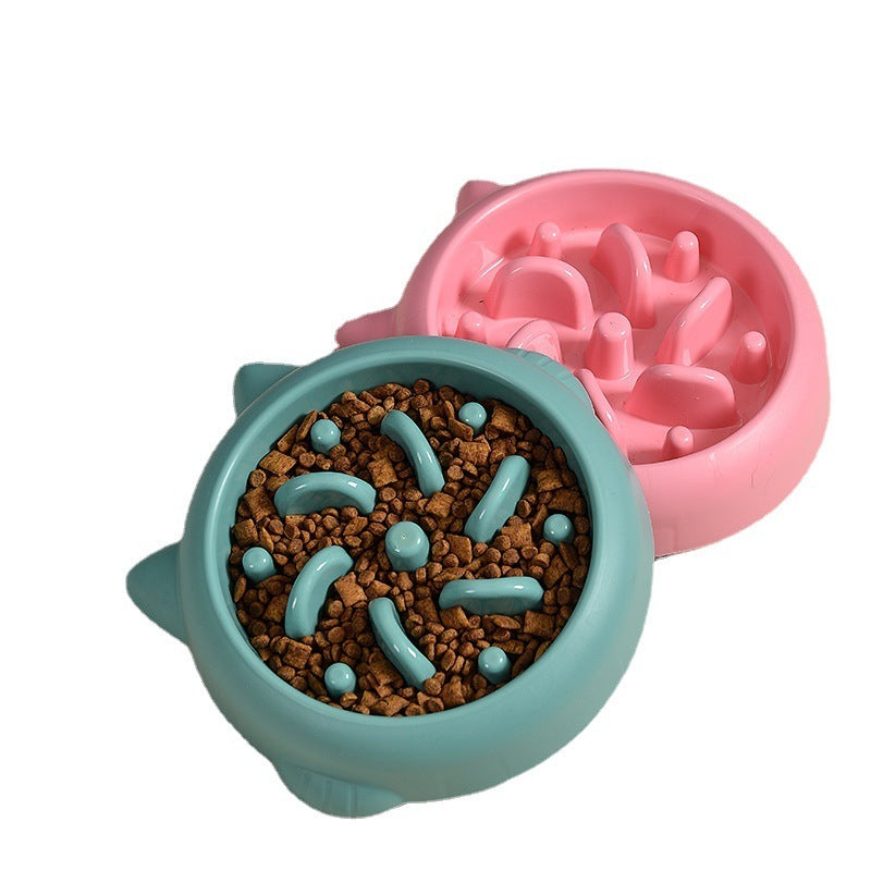Slow Feeder Bowl for Dogs & Cats – Anti-Choke