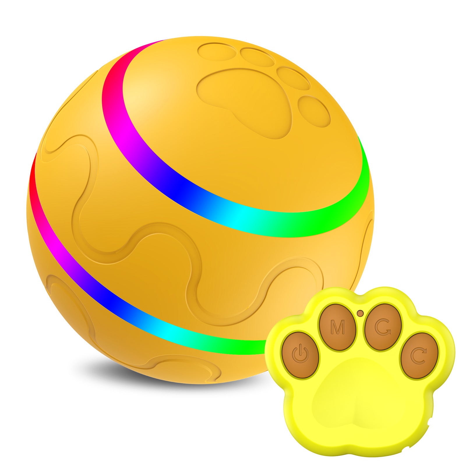 USB Self-Rotating Cat Ball – Intelligent Toy