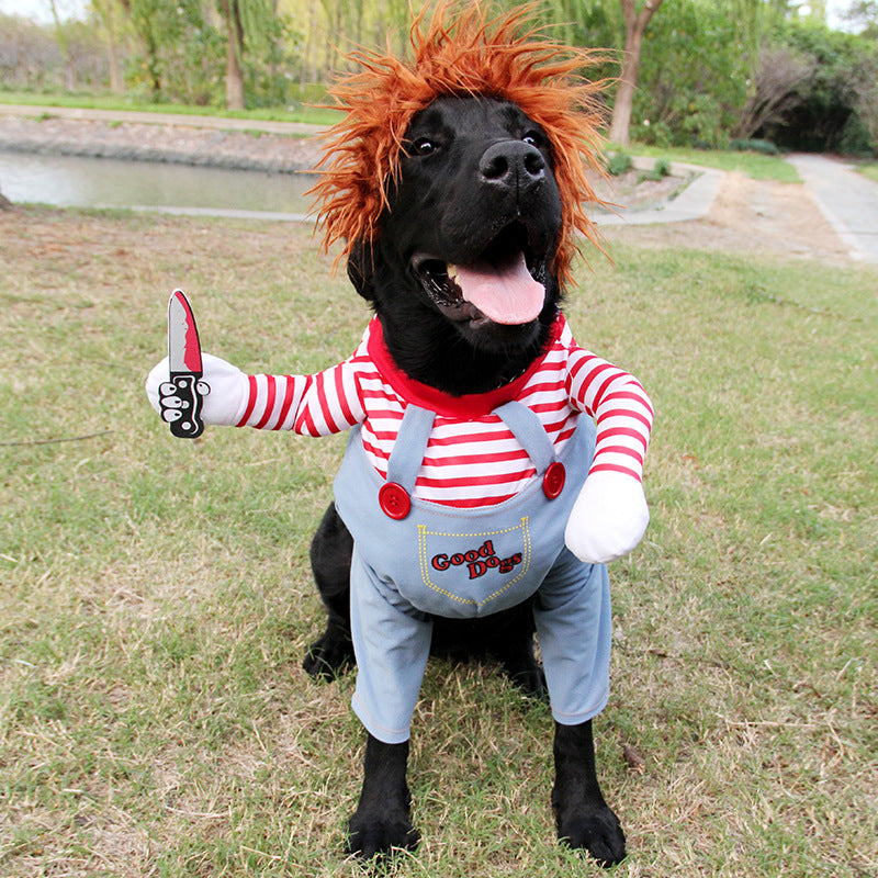 Halloween Dog Costume – Funny & Adjustable Pet Outfit