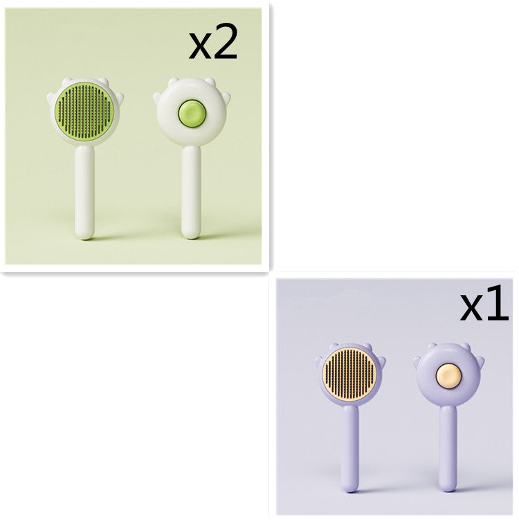 Pet Grooming Brush – Cat & Dog Hair Removal Comb