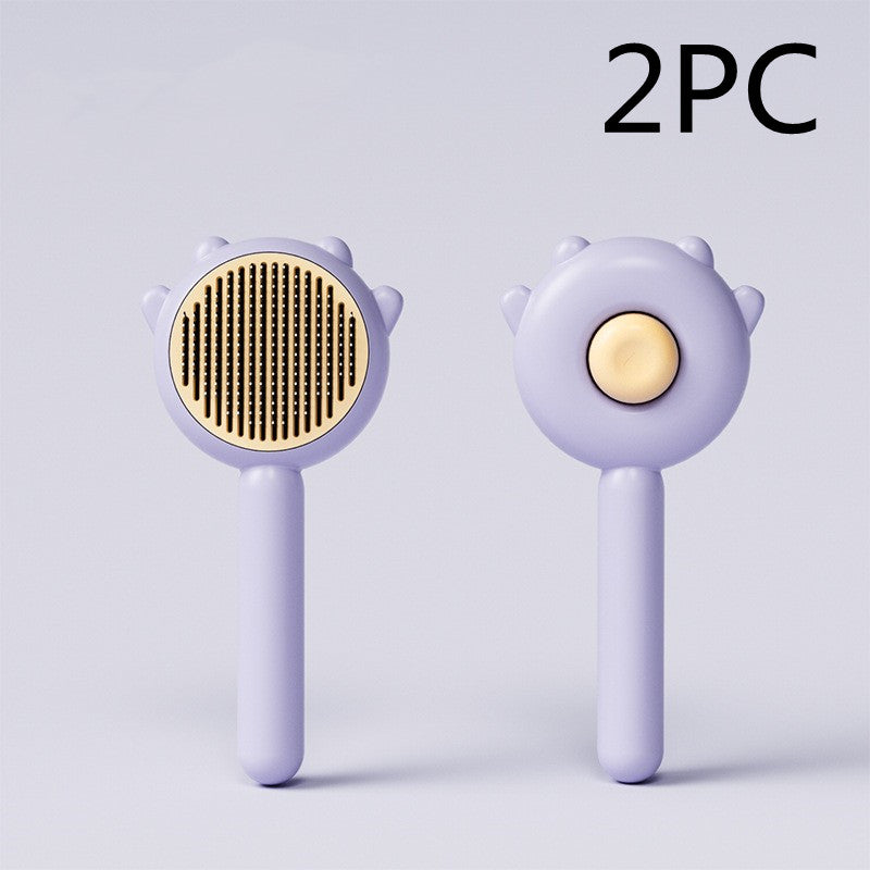Pet Grooming Brush – Cat & Dog Hair Removal Comb