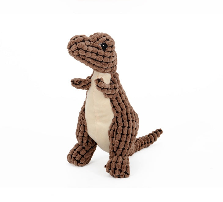 Giant Dinosaur Dog Toy – Interactive Chew Plush