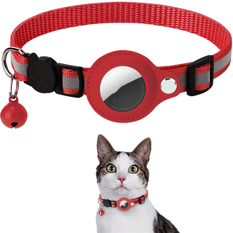 Reflective Airtag Collar – Waterproof Holder for Cats & Dogs
