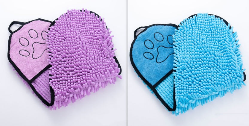 Super Absorbent Pet Towel – Quick-Dry Microfiber for Dogs & Cats