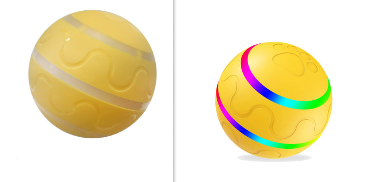 USB Self-Rotating Cat Ball – Intelligent Toy