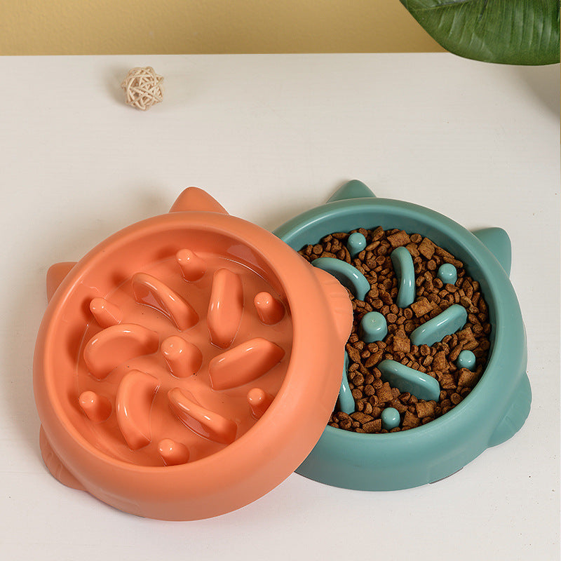 Slow Feeder Bowl for Dogs & Cats – Anti-Choke
