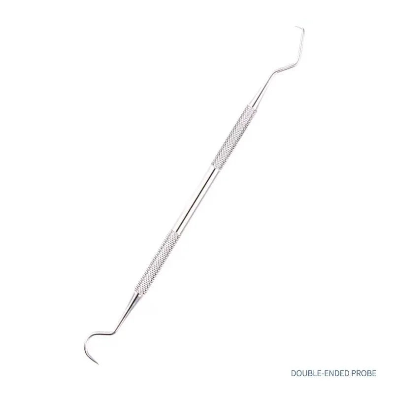 Stainless Steel Pet Tooth Cleaning Tool – Dental Care Set for Dogs & Cats, Removes Tartar & Stains