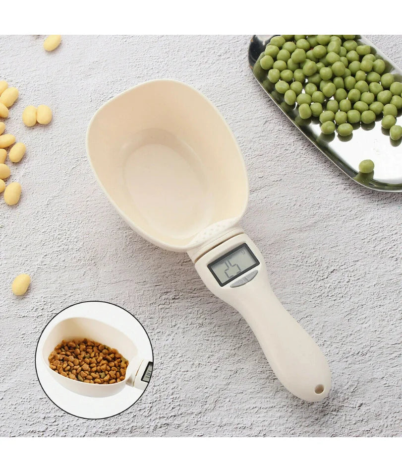 Electronic Pet Food Measuring Scoop with LED Display