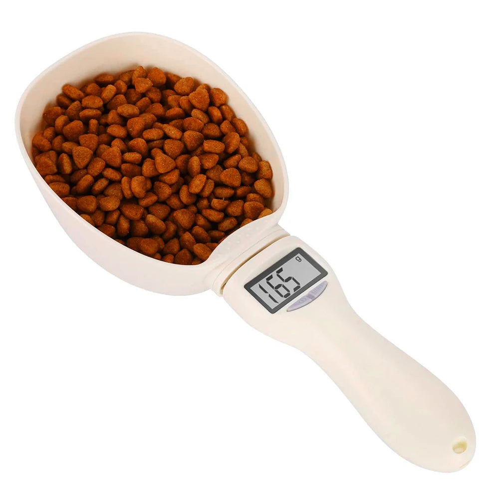 Electronic Pet Food Measuring Scoop with LED Display