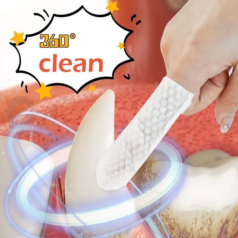 Disposable Finger Toothbrush & Oral Wipes – Dogs & Cats