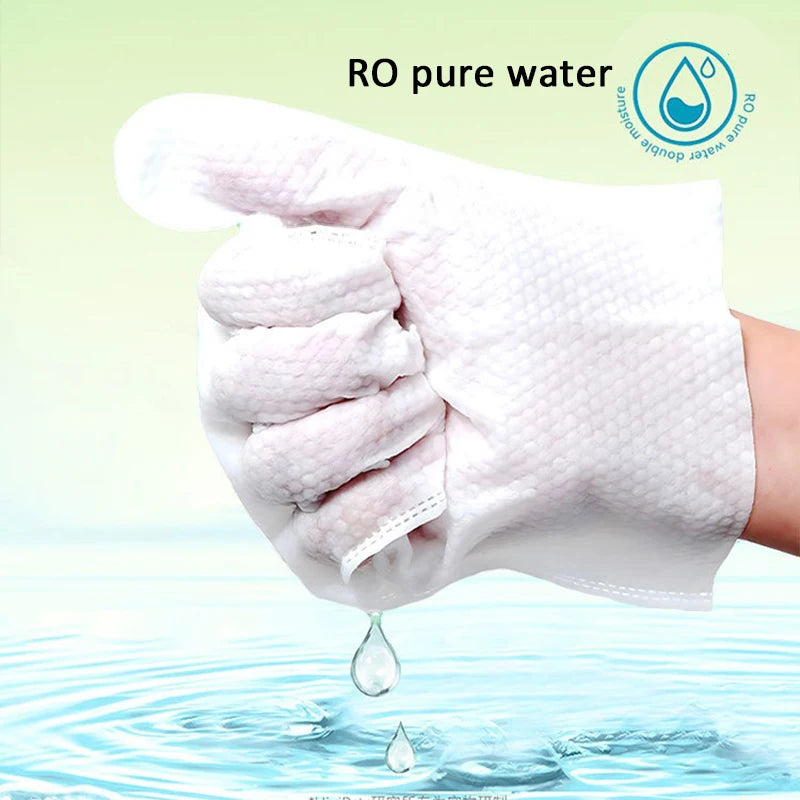 Pet Cleaning Gloves – 6pcs for Dogs & Cats, Dry & Wet Use