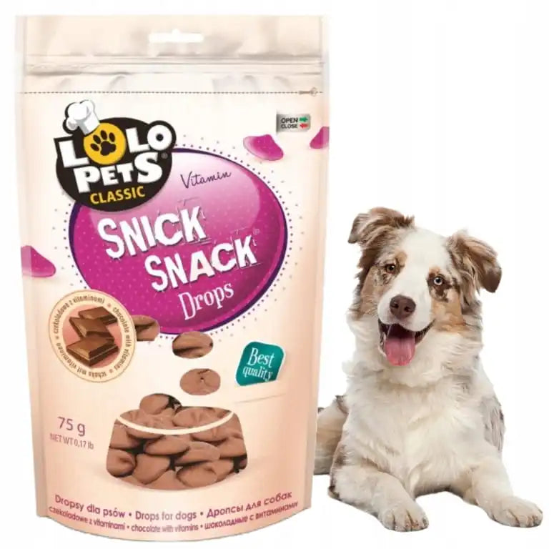 Lolo Pets Chocolate Dog Treats – 75g with Vitamins