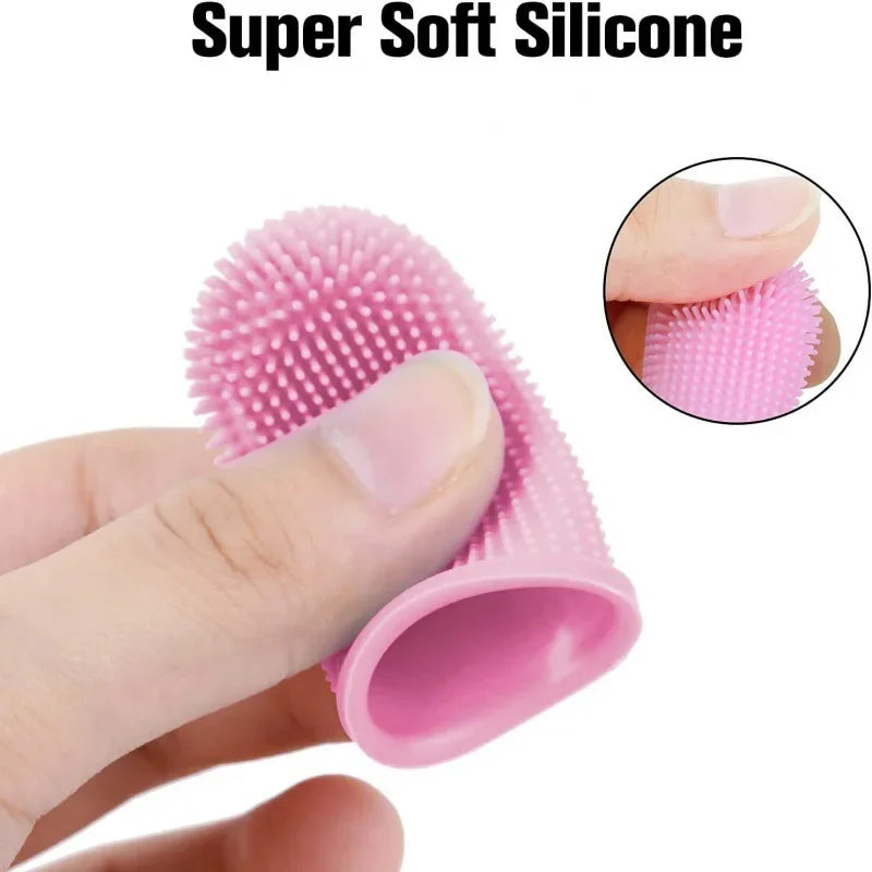 Super Soft Silicone Finger Toothbrush – Dogs & Cats Oral Care