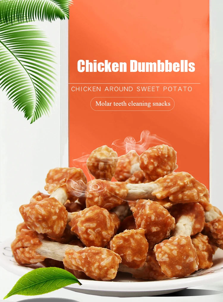 Dog Chew Bone – Chicken Flavor, Small & Medium Dogs