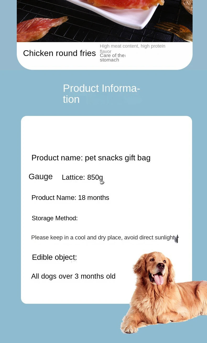 Dog Training Snacks – 110g Chicken & Beef Chew Sticks