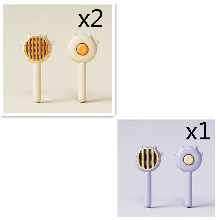 Pet Grooming Brush – Cat & Dog Hair Removal Comb