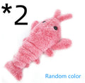 Electric Jumping Shrimp Toy – USB Charging Cat Plush