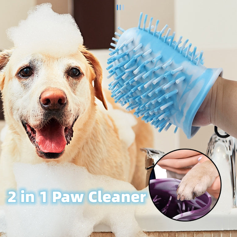2-in-1 Dog Paw Cleaner – Portable Foot Wash Cup