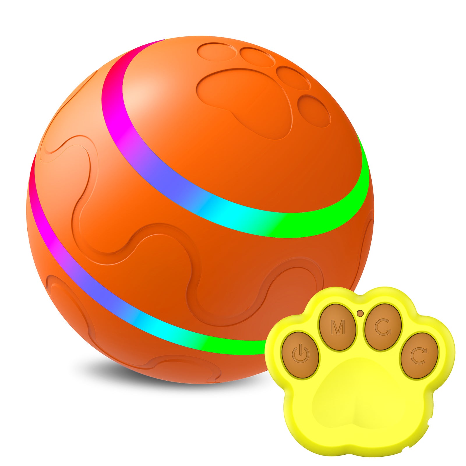USB Self-Rotating Cat Ball – Intelligent Toy