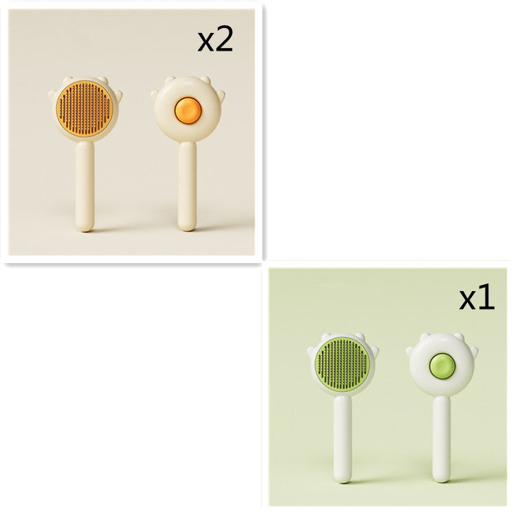 Pet Grooming Brush – Cat & Dog Hair Removal Comb