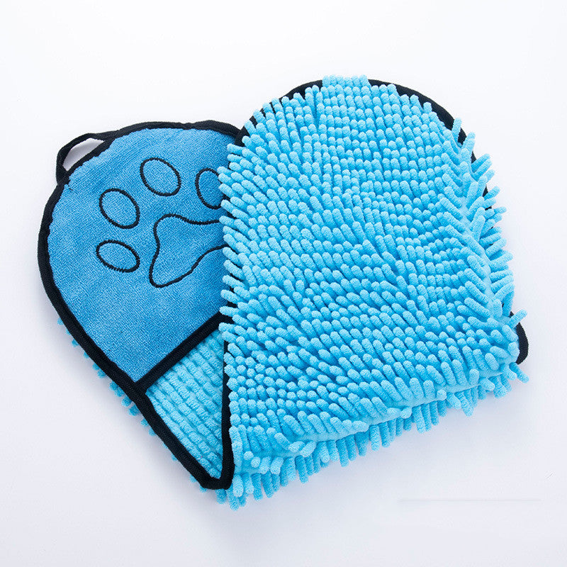 Super Absorbent Pet Towel – Quick-Dry Microfiber for Dogs & Cats
