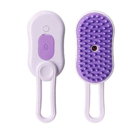 3-in-1 Electric Pet Grooming Brush – Steam & Massage for Cats & Dogs