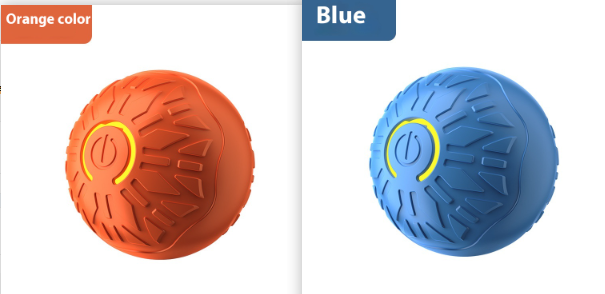 Smart LED Jumping Dog Ball – Durable Interactive Toy